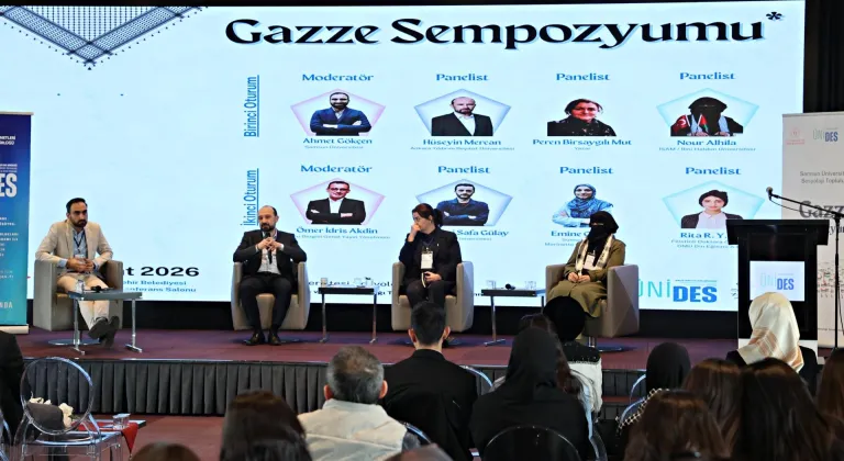 Samsun'da "Gazze Sempozyumu" düzenlendi