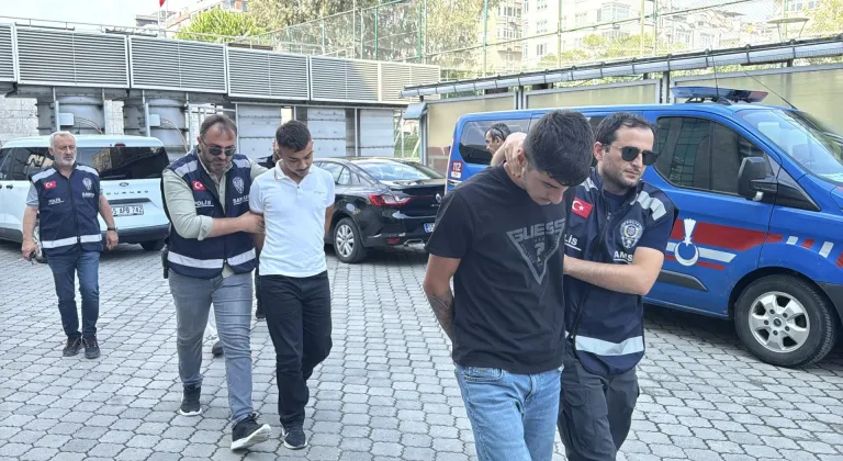 Samsun'da kırtasiyeciyi darbeden 4 şüpheli yakalandı