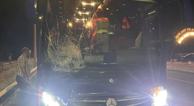 Samsun'da tur otobüsünün çarptığı yaya öldü