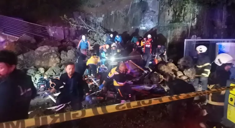Samsun'daki heyelan faciasının ardından akaryakıt istasyonu müdürü gözaltına alındı
