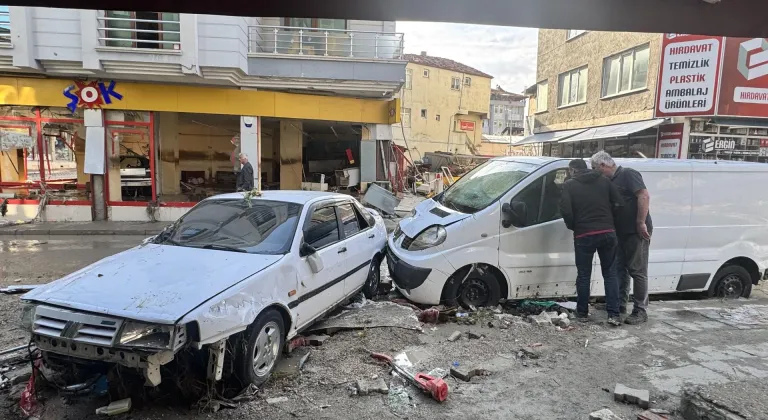 Samsun'un Havza ilçesinde selin ardından temizlik çalışmaları devam ediyor