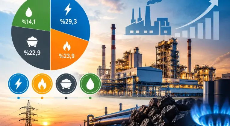 Sanayide enerji tüketiminin lideri elektrik oldu