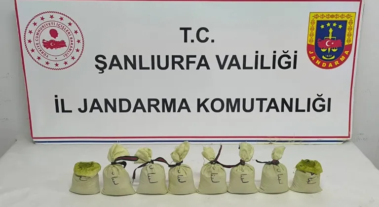 Şanlıurfa'da uyuşturucu operasyonunda 3 şüpheli yakalandı