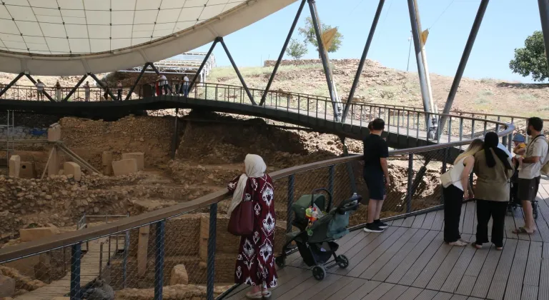 Şanlıurfa'daki arkeolojik alanlar turistlerin ilgisini çekiyor