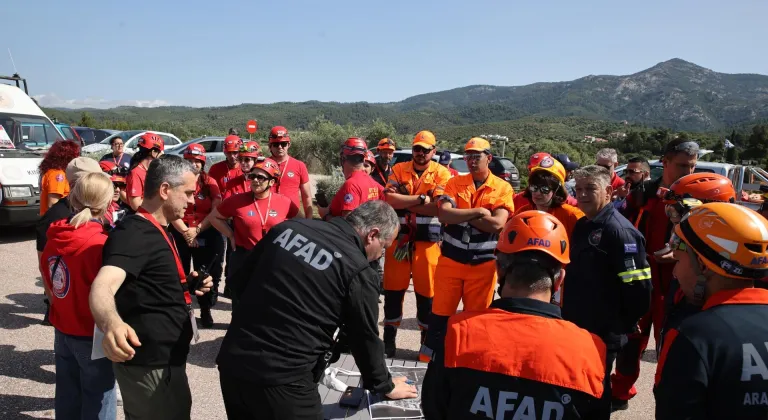 Selanik'te AFAD'ın katılımıyla afet sempozyumu ve tatbikat düzenlendi