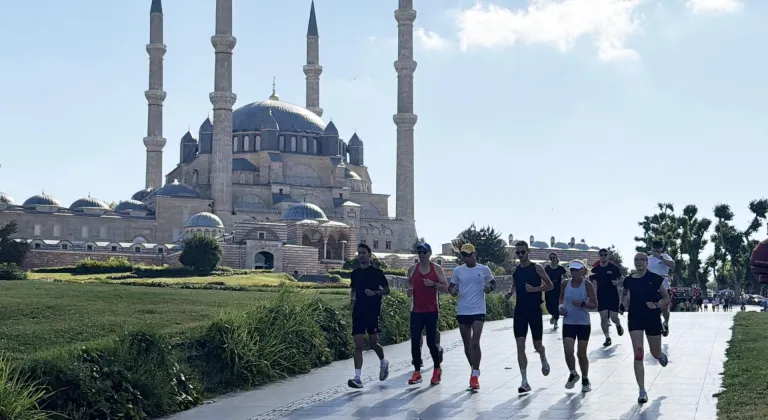 Selimiye Camisi'nin UNESCO Dünya Mirası Listesi'ne alınışının 15. yılı dolayısıyla koşu düzenlendi