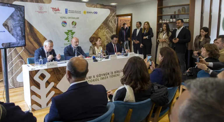 SENTRUM Projesi'nin 3. durağı Göynük'te sürdürülebilir turizm için imzalar atıldı