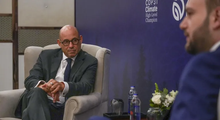 Sıfır Atık Vakfı Başkanı Ağırbaş, İstanbul'da BMİDÇS İcra Sekreteri Stiell'le görüştü