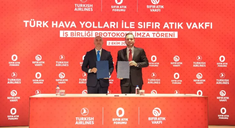 Sıfır Atık Vakfı ile THY arasında sürdürülebilir havacılık için stratejk iş birliği