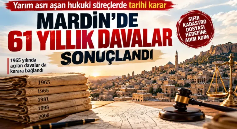 Sıfır kadastro dosyası hedefine adım adım yaklaşılıyor
