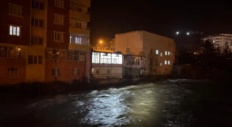 Siirt Valiliğinden Bitlis Çayı'nda su seviyesinin yükselmesine ilişkin açıklama
