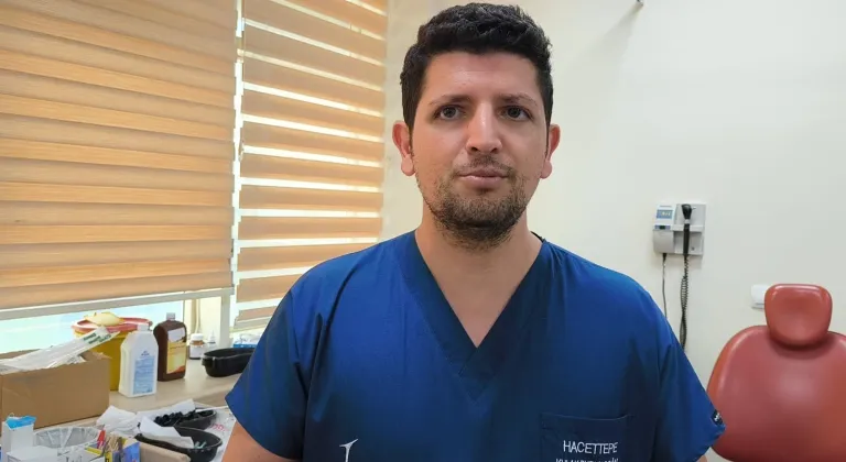 Siirt'te boğazına sülük kaçan çocuk tedavisinin ardından taburcu edildi