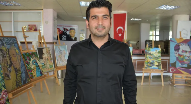 Şırnaklı lise öğrencisi Hüsam, resim eğitimini davet aldığı ABD'de sürdürecek