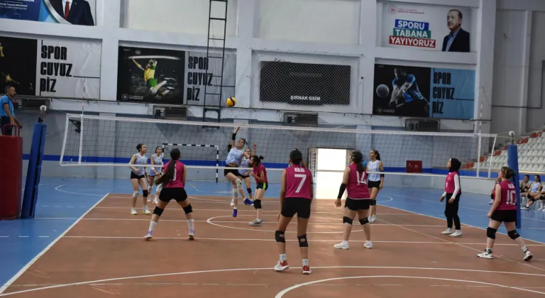 Şırnak'ta Anadolu Yıldızlar Ligi Voleybol Grup Müsabakaları başladı