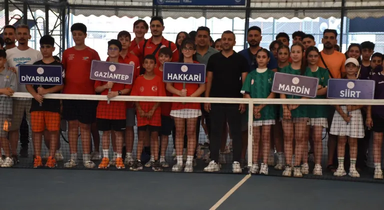 Şırnak'ta ANALİG Tenis Grup Müsabakaları başladı