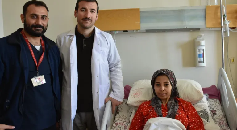 Şırnak'ta dalağı normalin iki katına çıkan kadın laparoskopik yöntemle sağlığına kavuştu