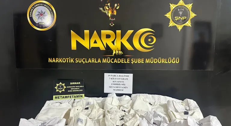 Şırnak'ta valizlerinde uyuşturucu bulunan yabancı uyruklu tutuklandı