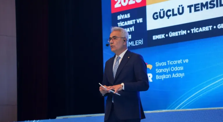 Sivas STO Başkanı Zeki Özdemir yeni dönem projelerini ve adaylarını tanıttı