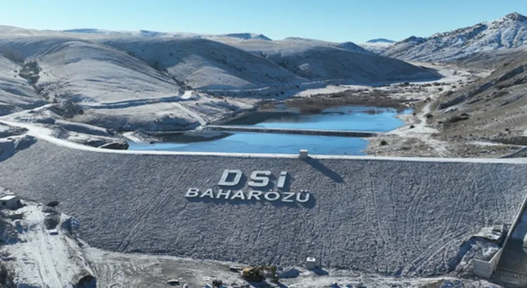 Sivas Ulaş Baharözü Barajı'nda su tutuldu