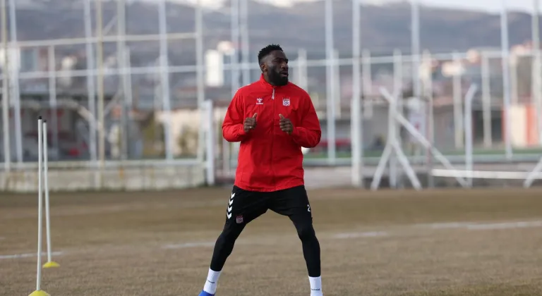 Sivasspor, Ümraniyespor maçı hazırlıklarını sürdürdü