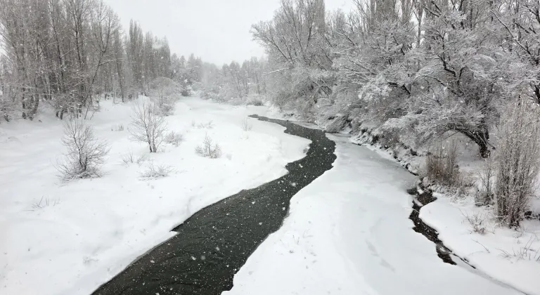 Sivas'ta kar yağışı etkili oluyor