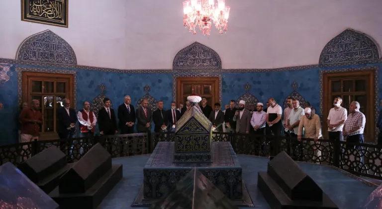 Sultan Çelebi Mehmed, vefatının 605. yılında Bursa'daki kabri başında anıldı