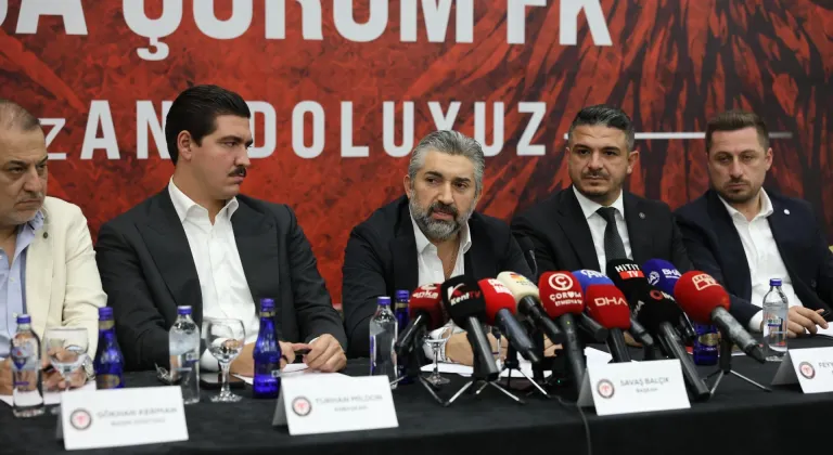 Süper Lig'in yeni ekibi Çorum FK, hedefini Avrupa olarak belirledi