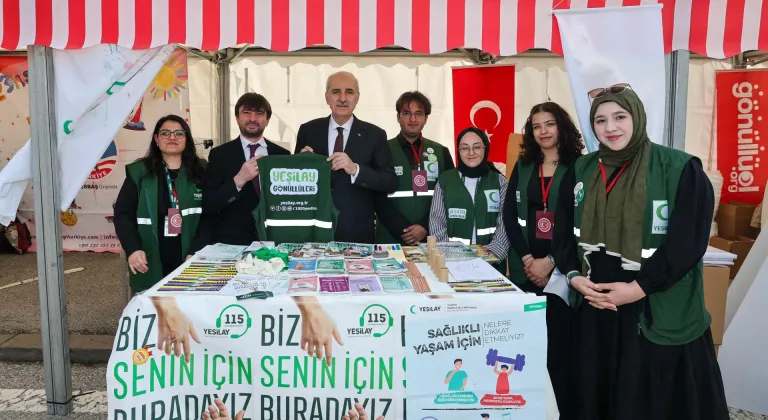 TBMM Başkanı Kurtulmuş, "Meclis Bahçesi Çocuk Bahçesi" etkinlik alanını ziyaret etti
