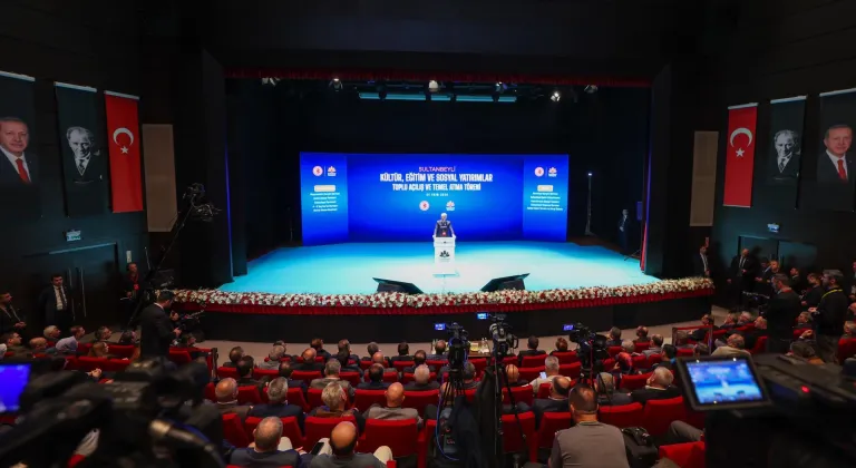 TBMM Başkanı Kurtulmuş, Sultanbeyli'de toplu açılış ve temel atma töreninde konuştu: