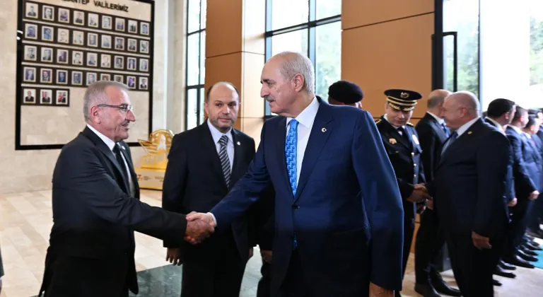 TBMM Başkanı Numan Kurtulmuş, Gaziantep Valiliğini ziyaret etti
