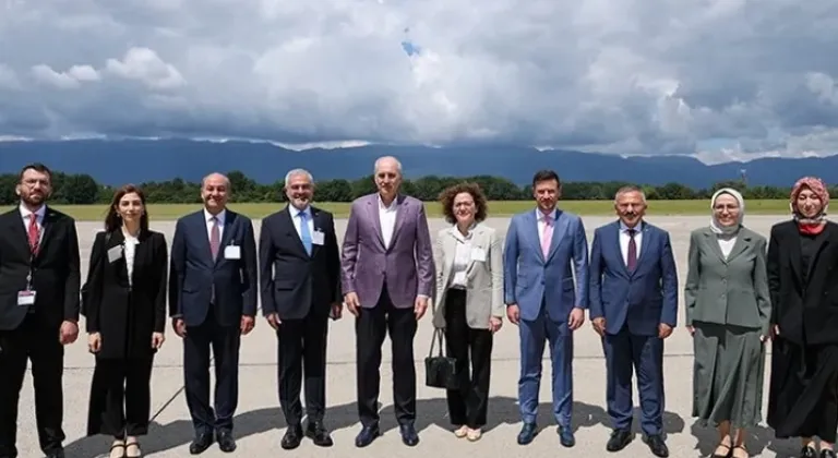 TBMM Başkanı Uluslararası Zirve İçin İsviçre’de

