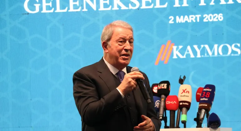 TBMM Milli Savunma Komisyonu Başkanı Akar Kayseri'de iftar programında konuştu: