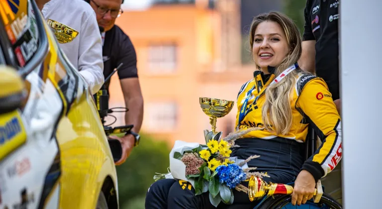 Team Binance TR Sporcusu Kübra Denizci Keskin, Barum'da Rally5 sınıfının birincisi oldu