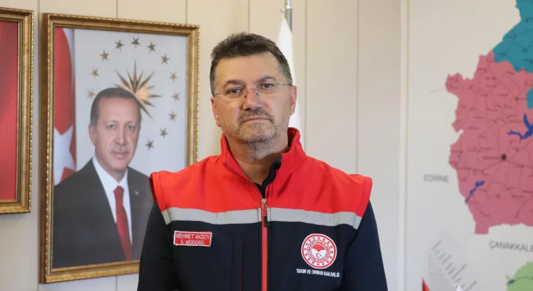 Tekirdağ'da kanola hasadı yüz güldürdü