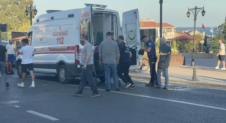 Tekirdağ'da otomobilin çarptığı 2 kadın yaralandı