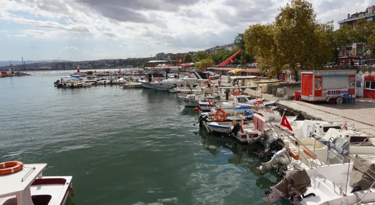Tekirdağ'da poyraz deniz ulaşımını olumsuz etkiledi