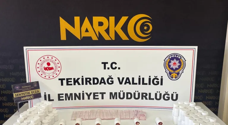 Tekirdağ'da uyuşturucu operasyonlarında yakalanan 8 şüpheli tutuklandı