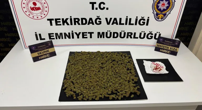 Tekirdağ'da uyuşturucu operasyonunda 7 şüpheli tutuklandı