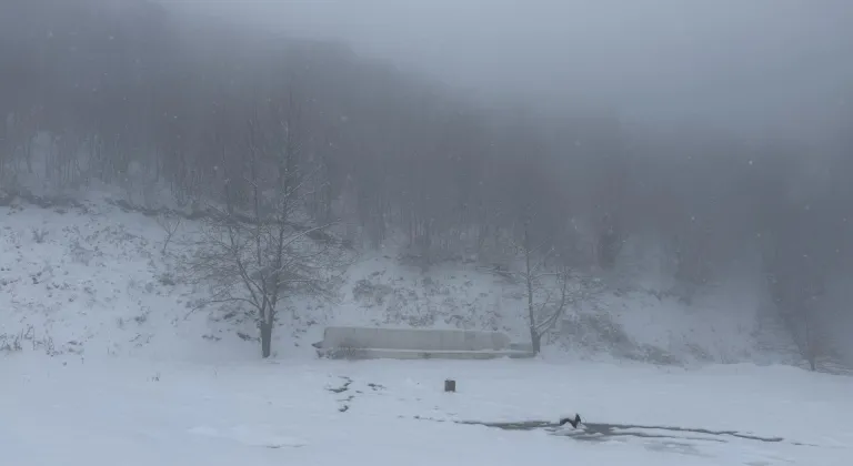 Tekirdağ'da yüksek kesimlerde sis etkili oldu