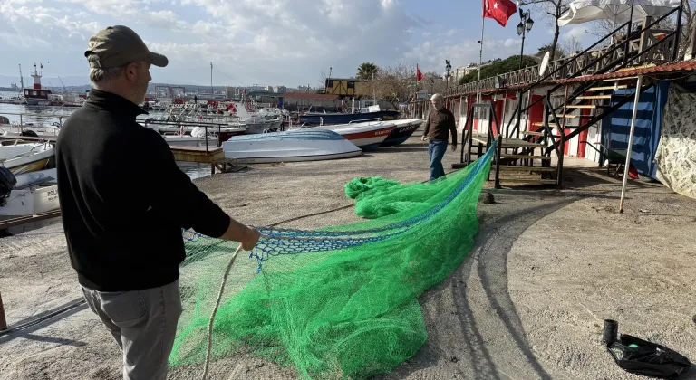 Tekirdağlı balıkçılar lodosun ardından denize açıldı
