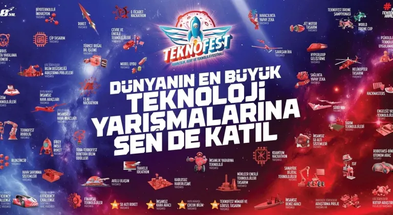 Teknofest 2026 teknoloji yarışmaları başvuruları başladı | Kitahaber.com