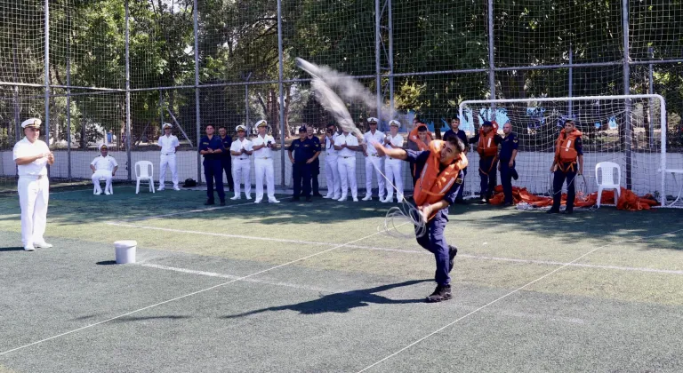 "TEKNOFEST Mavi Vatan"da El İncesi Atma Yarışması çeyrek final müsabakaları yapıldı