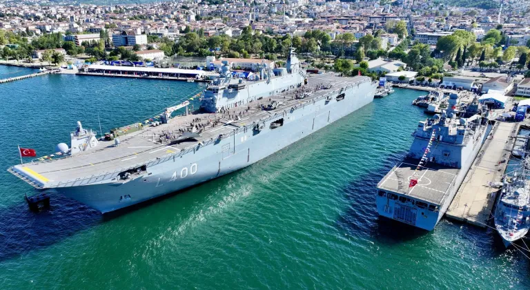 TEKNOFEST Mavi Vatan'da TCG Anadolu ilgi odağı oldu