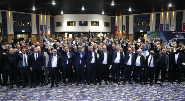 TES-İŞ Sendikası Genel Başkanlığına yeniden İrfan Kabaloğlu seçildi