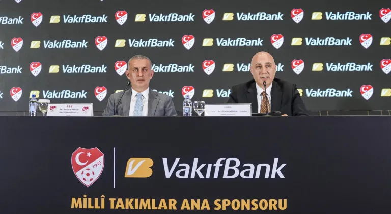 TFF ile VakıfBank arasında sponsorluk anlaşması imzalandı