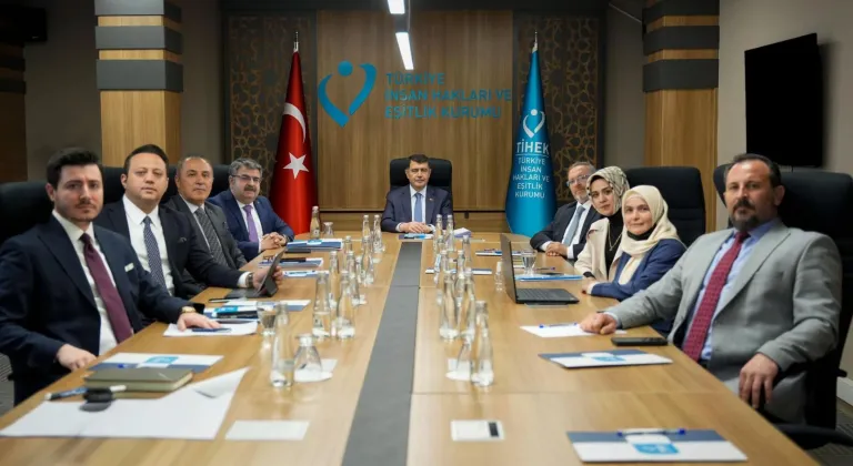 TİHEK'in yeni dönemdeki ilk kurul toplantısı Vasip Şahin başkanlığında yapıldı