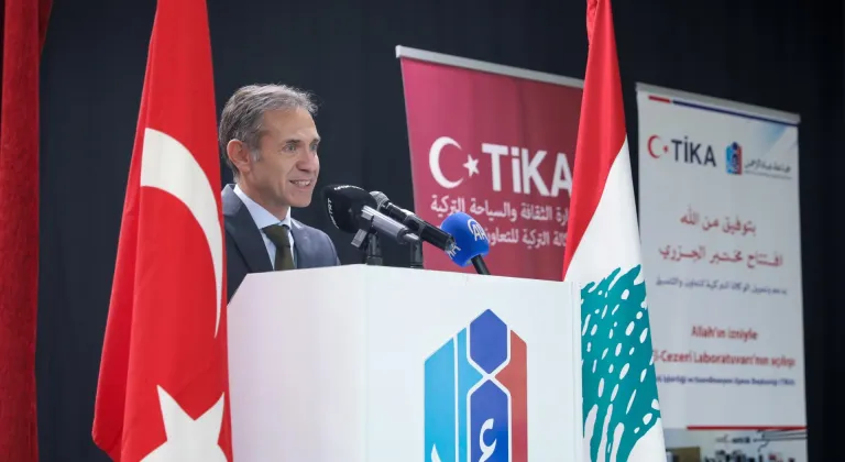 TİKA, Beyrut'ta çocuk ve gençler için Cezeri Laboratuvarı'nı hizmete açtı