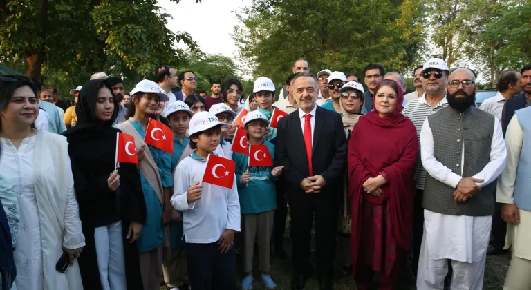 TİKA'dan 15 Temmuz şehitleri anısına Pakistan'da hatıra ormanı