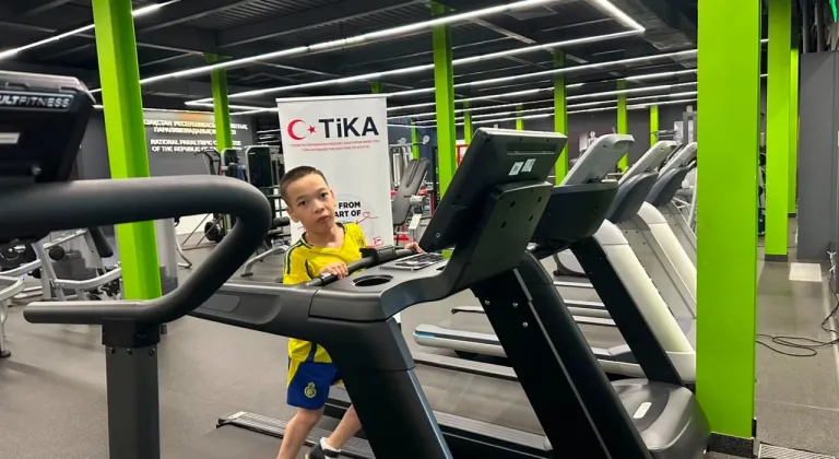 TİKA’dan Kazakistan’daki Paralimpik Eğitim Merkezi’ne spor ekipmanı desteği