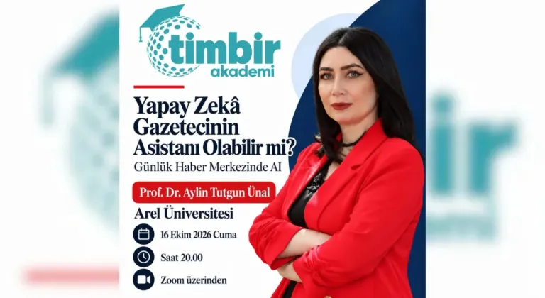 TİMBİR Akademi’de “Yapay Zeka Gazetecinin Asistanı Olabilir mi?” eğitimi